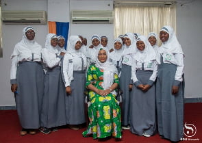 Samira Bawumia engages Muslim girls on sexual and gender-based violence