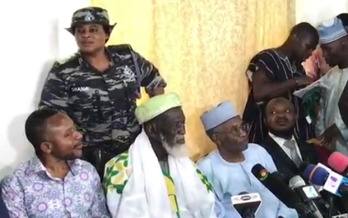 Bempah makes reconciliatory visit to Chief Imam’s residence
