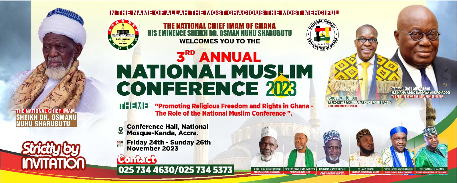 Third National Muslim Conference begins in Accra
