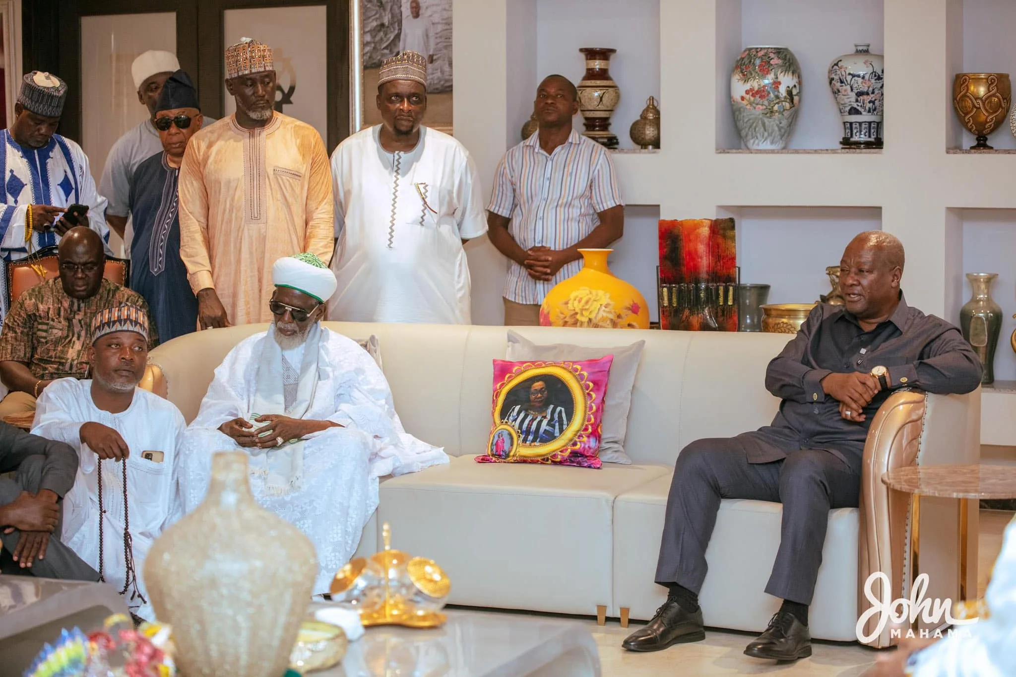 Chief Imam pays post-election visits to Mahama, Dr. Bawumia Chief Imam and President-elect John Mahama