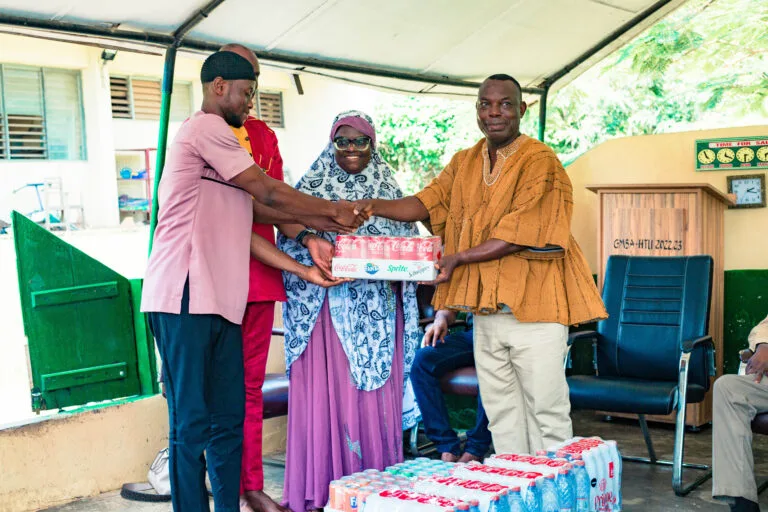 Ho Technical University management makes historic Ramadan outreach to Muslim students HTU management donation
