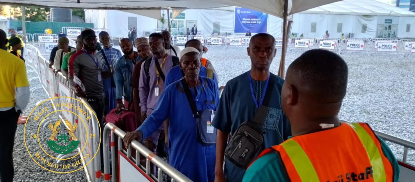 Hajj 2025: Accra airlifting commences as first flight departs Accra Hajj Pilgrims depart