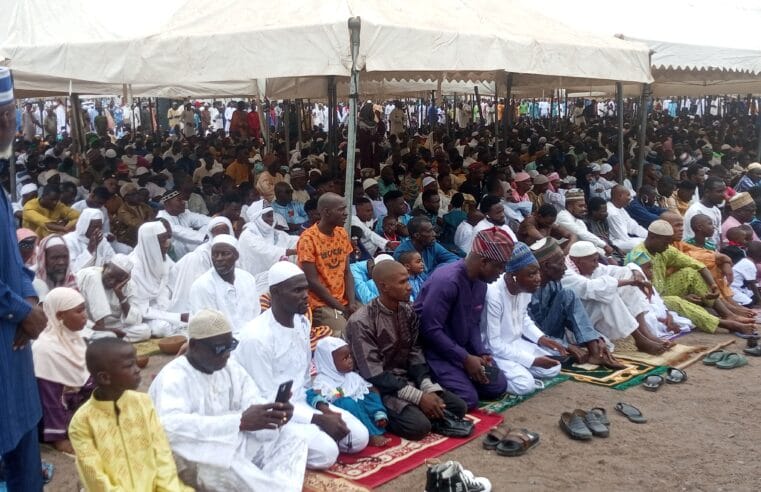Eid ul Adha 2025: Kasoa Amanfro Muslims hold Eid prayers without microphone