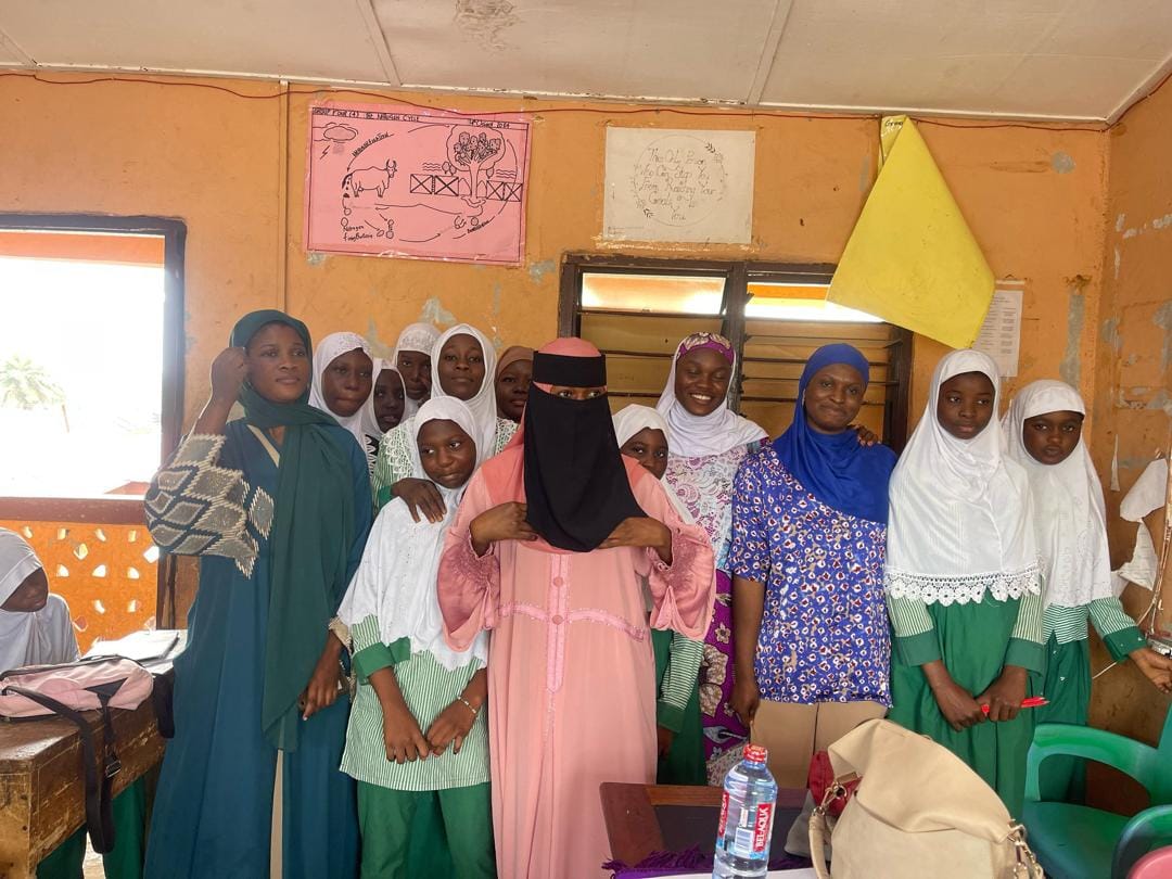 Muslimah Mentorship Network takes menstrual education to Abubakari Siddiq Islamic School