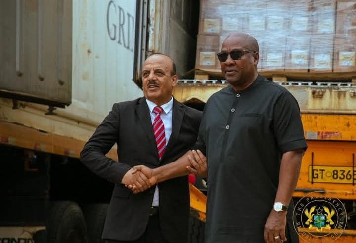 Ghana donates to Palestine, President says suffering of innocent civilians heartbreaking