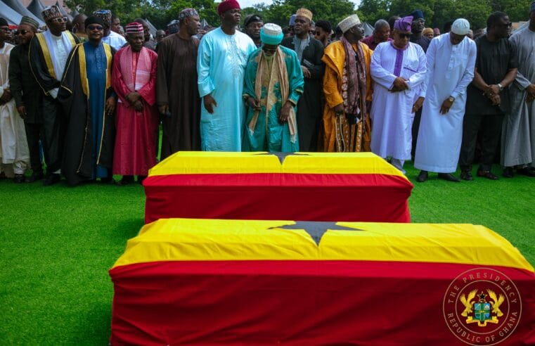 Helicopter Crash: Dr Murtala and Alhaji Muniru laid to rest