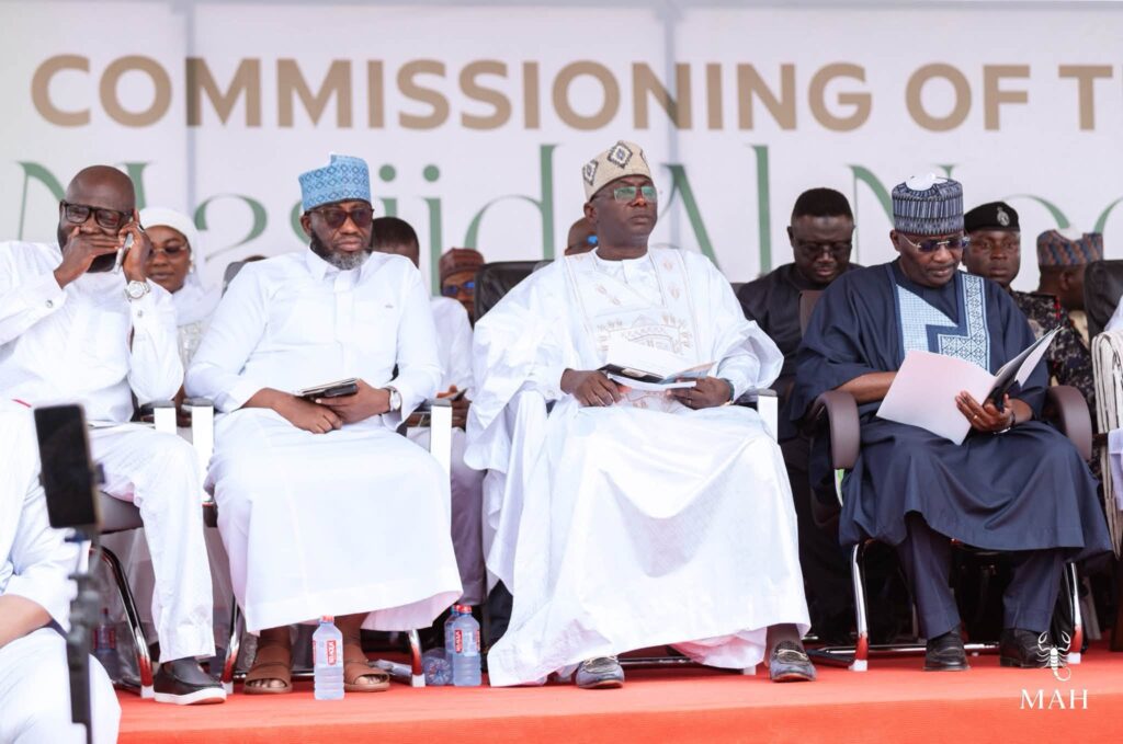 Dr Amin Adam commissions Masjid Anoor mosque